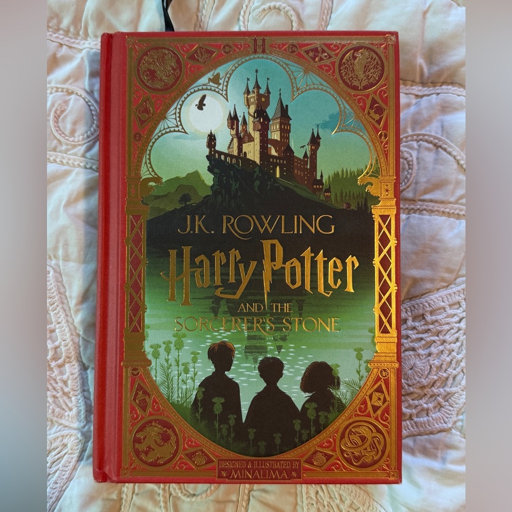 Harry Potter and the Sorcerer's Stone Illustrated Book Mina Lima Edition